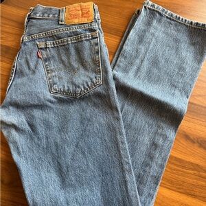 Levi's Men's Straight Blue Jeans